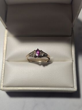 10k Solid Gold Ring Size 6¼